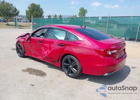 2018 Honda Accord Sport from USA, damaged, VIN 1HGCV1F37JA160122